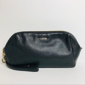 Coach Little Black Clutch Make Up Bag